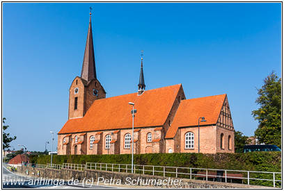 Die Stadt Sonderburg auf Alsen